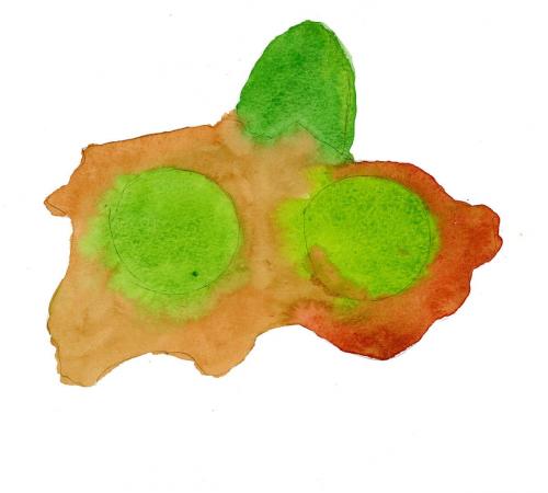 Aquarelle préparatoire, 2013. 